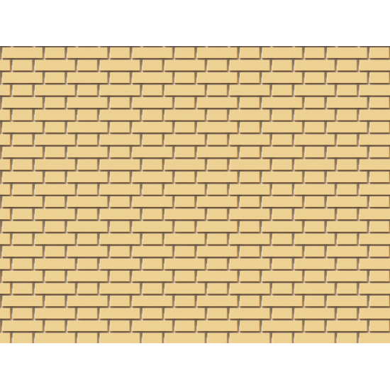 ФАСАДНАЯ ПАНЕЛЬ FLEMISH ЖЕЛТЫЙ STANDART 1183х443мм DOCKE