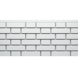 ФАСАДНАЯ ПАНЕЛЬ FLEMISH БЕЛЫЙ STANDART 1183х443мм DOCKE