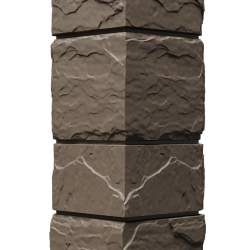 УГОЛ ДЕКОРАТИВНЫЙ СЛАНЕЦ КУРШАВЕЛЬ STANDART 432мм DOCKE