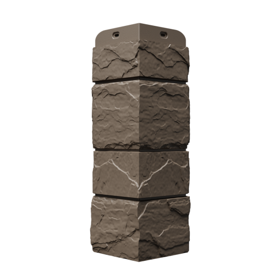 УГОЛ ДЕКОРАТИВНЫЙ СЛАНЕЦ КУРШАВЕЛЬ STANDART 432мм DOCKE