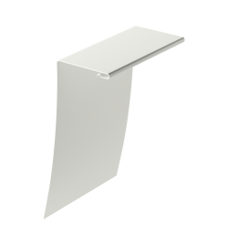 УНИВЕРСАЛЬНЫЙ ОКОЛООКОННЫЙ ПРОФИЛЬ ПЛОМБИР 89х254мм 3,0м ДЛЯ САЙДИНГА DOCKE