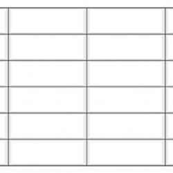 ПАНЕЛЬ ПВХ БЕЛАЯ ЧЕРНЫЙ ШОВ ПЛИТКА 955х480мм (GRACE)