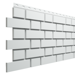 ФАСАДНАЯ ПАНЕЛЬ FLEMISH БЕЛЫЙ STANDART 1183х443мм DOCKE