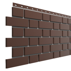 ФАСАДНАЯ ПАНЕЛЬ FLEMISH КОРИЧНЕВЫЙ STANDART 1183х443мм DOCKE