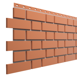 ФАСАДНАЯ ПАНЕЛЬ FLEMISH КРАСНЫЙ STANDART 1183х443мм DOCKE