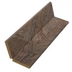 СКЛАДНОЙ УГОЛ МДФ ДУБ ЛОФТ ТЕМНЫЙ 2,7м (WANDERPLAST)