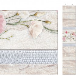 КОМПЛЕКТ ПАНЕЛЕЙ ПВХ ЭСТА С ГЛИТТЕРОМ СЕРЕБРО 2700х1000мм (UNIQUE)