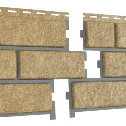 ФАСАДНАЯ ПАНЕЛЬ КИРПИЧ ПЕСОЧНЫЙ С ДЕКОРИРОВАННЫМ ШВОМ 3025х230мм СТОУН-ХАУС Ю-ПЛАСТ