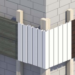 ДОБОР КОРИЧНЕВЫЙ 170мм 3,05м ДЛЯ САЙДИНГА И ФАСАДНЫХ ПАНЕЛЕЙ Ю-ПЛАСТ