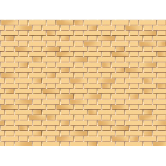 ФАСАДНАЯ ПАНЕЛЬ FLEMISH ЖЕЛТЫЙ ЖЖЕНЫЙ PREMIUM 1183х443мм DOCKE
