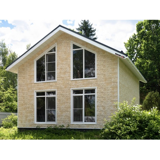 Фасадная Панель Крымский Сланец СЛОНОВАЯ КОСТЬ Я-ФАСАД 1487х306мм GRAND-LINE