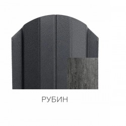 ШТАКЕТНИК РУБИН 103мм АНТИЧНЫЙ ДУБ ТЕМНО-СЕРЫЙ ДВУСТОРОННИЙ ПОД ДЕРЕВО МК-ТРЕЙД