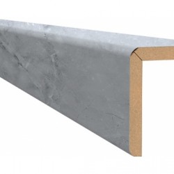 СКЛАДНОЙ УГОЛ МДФ БЕТОН АЛЯСКА 2,7м (STELLA)