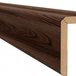 СКЛАДНОЙ УГОЛ МДФ ОРЕХ БРАЗИЛЬСКИЙ 2,7м (STELLA)