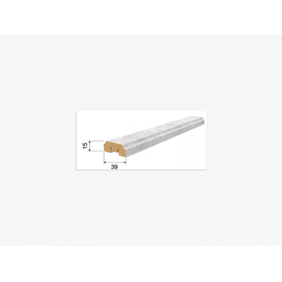 ИНТЕРЬЕРНАЯ РЕЙКА МДФ ЧИКАГО БРИОНА ТАУЭР 2,7м (STELLA)