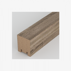 ИНТЕРЬЕРНАЯ РЕЙКА МДФ ДУБ ВИНТАЖ РИВЬЕРА 2,7м (STELLA)