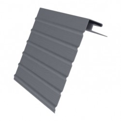 J-фаска СЕРЫЙ ГРАФИТ для соффита GrandLine 3,0м