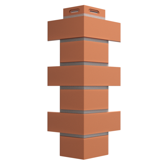 УГОЛ ДЕКОРАТИВНЫЙ FLEMISH КРАСНЫЙ STANDART 443мм DOCKE