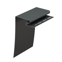 ПРОФИЛЬ ОКОЛООКОННЫЙ ГРАФИТ 200мм 3,0м ДЛЯ САЙДИНГА (DOCKE)