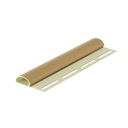 ФИНИШНЫЙ ПРОФИЛЬ КАРАМЕЛЬ 3,0м ДЛЯ САЙДИНГА DOCKE