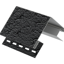 НАРУЖНЫЙ УГОЛ КЛИНКЕР НОРДИК ГРАФИТОВЫЙ 3,05м ДЛЯ ФАСАДНЫХ ПАНЕЛЕЙ СТОУН-ХАУС S-LOCK Ю-ПЛАСТ