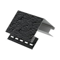 НАРУЖНЫЙ УГОЛ КЛИНКЕР НОРДИК ГРАФИТОВЫЙ 3,05м ДЛЯ ФАСАДНЫХ ПАНЕЛЕЙ СТОУН-ХАУС S-LOCK Ю-ПЛАСТ