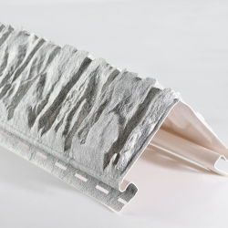 УГОЛ ДЕКОРАТИВНЫЙ БЕЛЫЙ 150мм 2,0м ДЛЯ САЙДИНГА И ФАСАДНЫХ ПАНЕЛЕЙ Ю-ПЛАСТ