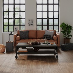 ЛАМИНАТ EGGER HOME ВУД АУРА БРАУН EHL-248