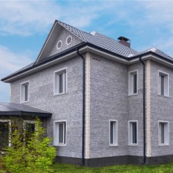 Фасадная Панель Екатерининский Камень СЕРЕБРО Я-ФАСАД 1322х294мм GRAND-LINE