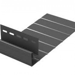 J-ФАСКА ГРАФИТОВАЯ 3,05м ДЛЯ СОФФИТА Ю-ПЛАСТ