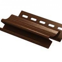ВНУТРЕННИЙ УГОЛ КОРИЧНЕВЫЙ 3,05м ДЛЯ САЙДИНГА Ю-ПЛАСТ