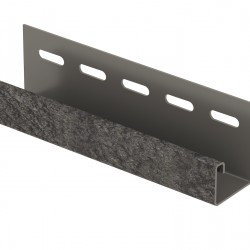 J-ПЛАНКА РИГЕЛЬНЫЙ КИРПИЧ ГРИФЕЛЬ 3,05м ДЛЯ ФАСАДНЫХ ПАНЕЛЕЙ СТОУН-ХАУС S-LOCK Ю-ПЛАСТ