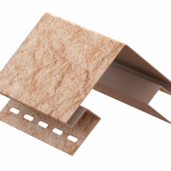 НАРУЖНЫЙ УГОЛ КАМЕНЬ ЗОЛОТИСТЫЙ 3,05м ДЛЯ ФАСАДНЫХ ПАНЕЛЕЙ СТОУН-ХАУС Ю-ПЛАСТ