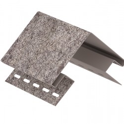 НАРУЖНЫЙ УГОЛ СЛАНЕЦ БЕЖЕВЫЙ 3,05м ДЛЯ ФАСАДНЫХ ПАНЕЛЕЙ СТОУН-ХАУС Ю-ПЛАСТ