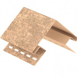 НАРУЖНЫЙ УГОЛ КИРПИЧ БЕЖЕВЫЙ 3,05м ДЛЯ ФАСАДНЫХ ПАНЕЛЕЙ СТОУН-ХАУС Ю-ПЛАСТ