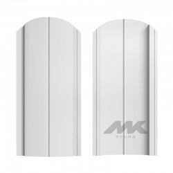 ШТАКЕТНИК ЕВРОПЛАНКА 130мм ТЕЛЕГРЕЙ ДВУСТОРОННИЙ ГЛЯНЦЕВЫЙ МК-ТРЕЙД