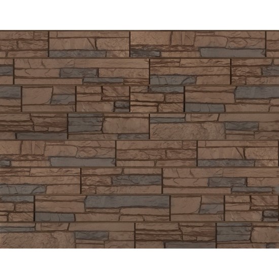 ФАСАДНАЯ ПАНЕЛЬ STEIN ТЕМНЫЙ ОРЕХ PREMIUM 1196х426мм DOCKE