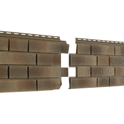 ФАСАДНАЯ ПАНЕЛЬ КЛИНКЕР НОРДИК ПЕСОК 1950х292мм СТОУН-ХАУС S-LOCK Ю-ПЛАСТ