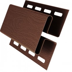 H Профиль ШОКОЛАД для сайдинга GrandLine 3,0м