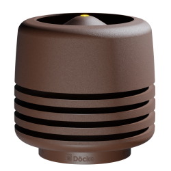 КОЛПАК СВЕТЛО-КОРИЧНЕВЫЙ ДЛЯ ВЕТИЛЯЦИОННОГО ВЫХОДА DOCKE