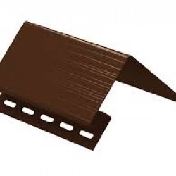 ОКОЛООКОННАЯ ПЛАНКА 138мм КОРИЧНЕВАЯ 3,05м ДЛЯ САЙДИНГА Ю-ПЛАСТ