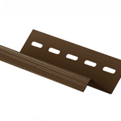 СЛИВНАЯ ПЛАНКА КОРИЧНЕВАЯ 3,05м ДЛЯ САЙДИНГА Ю-ПЛАСТ