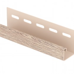 J-ПЛАНКА ХОКЛА ЛИСТВЕННИЦА СВЕТЛАЯ 3,05м ДЛЯ ФАСАДНЫХ ПАНЕЛЕЙ Ю-ПЛАСТ