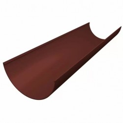 ЖЕЛОБ ВОДОСТОЧНЫЙ ПВХ D120 3,0 (GRAND-LINE КЛАССИКА)