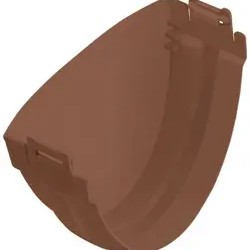 ЗАГЛУШКА ЖЕЛОБА ПВХ D115 (АЛЬТА ПРОФИЛЬ СТАНДАРТ)