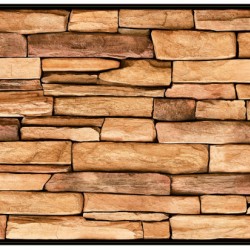 ПАНЕЛЬ ПВХ СЛАНЕЦ ПЕСОЧНЫЙ 980х498мм (GRACE)