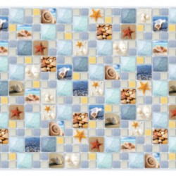 ПАНЕЛЬ ПВХ ЛАГУНА АРТ МОЗАЙКА 955х480мм (GRACE)