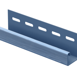 J-ПЛАНКА ХОКЛА COLOR ГОЛУБИКА 3,05м ДЛЯ ФАСАДНЫХ ПАНЕЛЕЙ Ю-ПЛАСТ