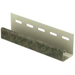 J-ПЛАНКА ТАГАНАЙ ТАЕЖНЫЙ 3,05м ДЛЯ ФАСАДНЫХ ПАНЕЛЕЙ СТОУН-ХАУС S-LOCK Ю-ПЛАСТ