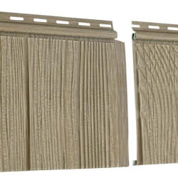 ФАСАДНАЯ ПАНЕЛЬ ЩЕПА НАТУРАЛЬНЫЙ ОРЕХ 2000х206мм ХОКЛА S-LOCK Ю-ПЛАСТ